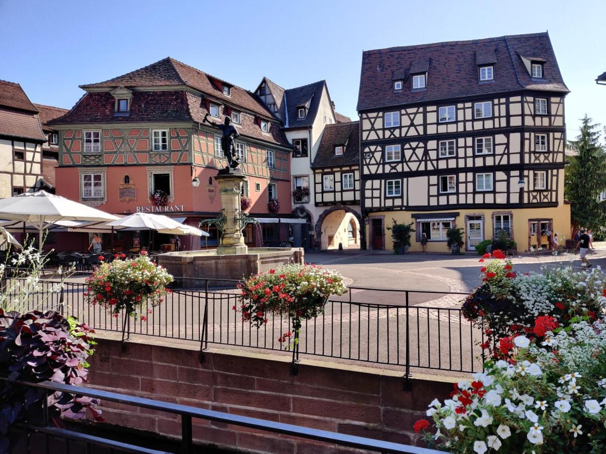 Au Bretzel Doré - Centre Historique Colmar Exterior foto